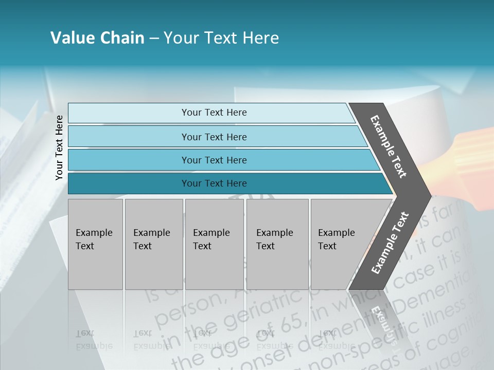 Living Word Loss PowerPoint Template