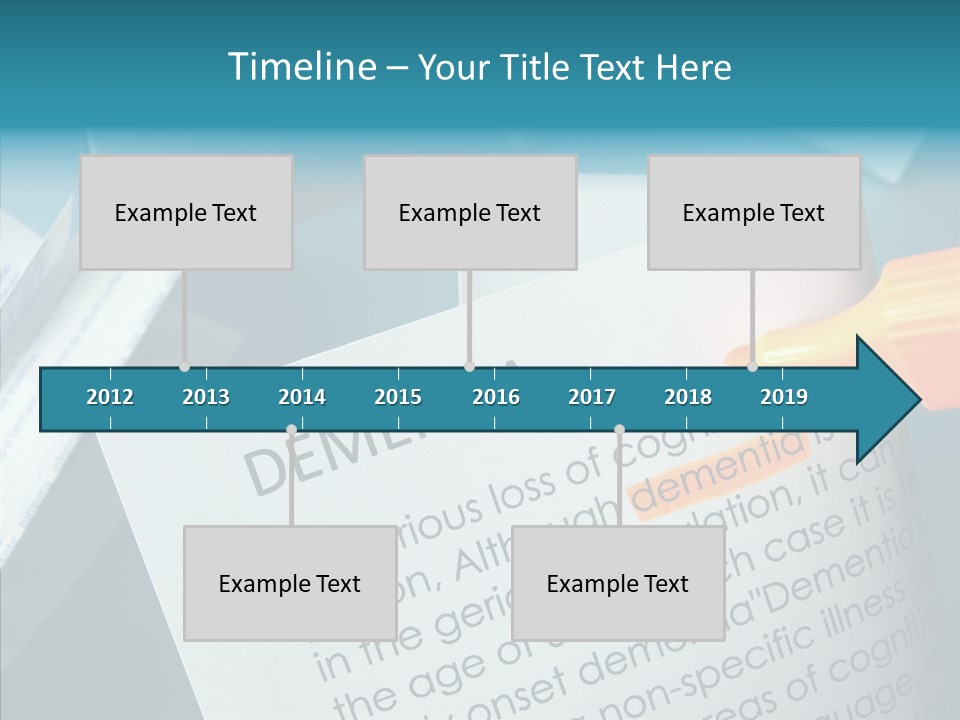 Living Word Loss PowerPoint Template