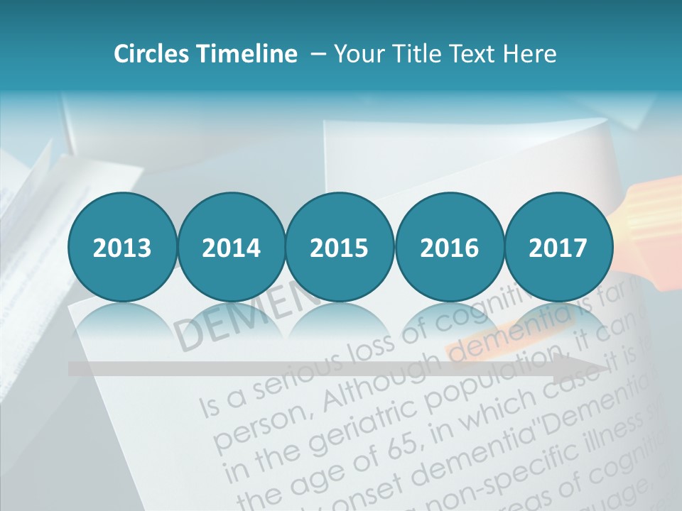 Living Word Loss PowerPoint Template