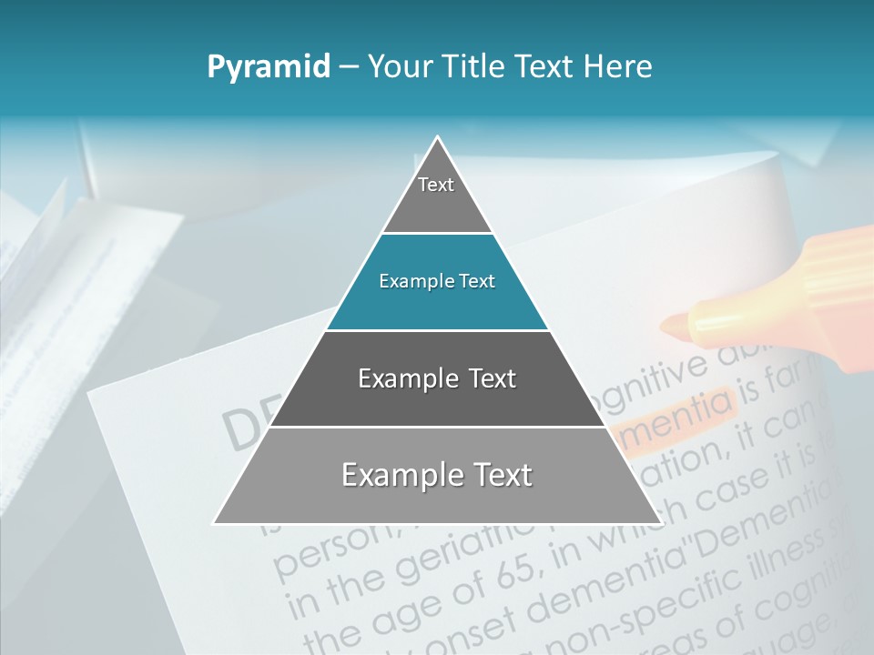 Living Word Loss PowerPoint Template