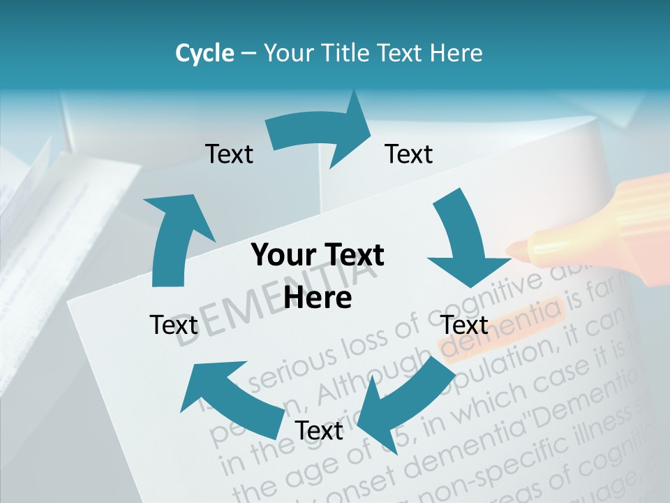 Living Word Loss PowerPoint Template