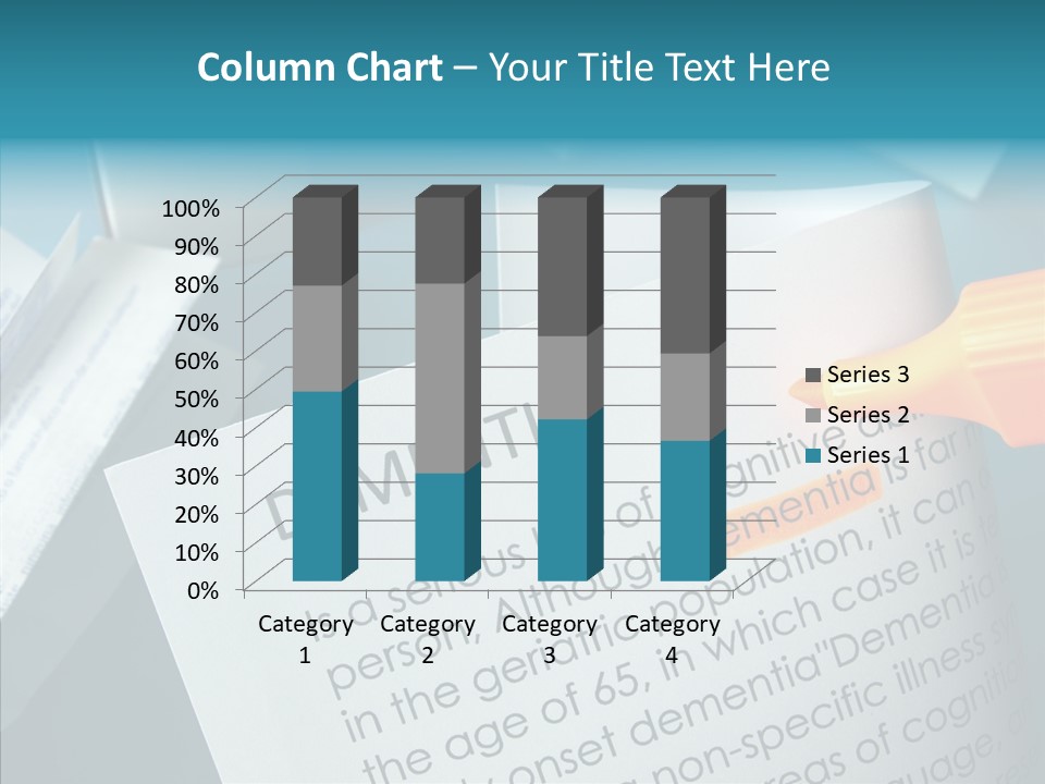 Living Word Loss PowerPoint Template