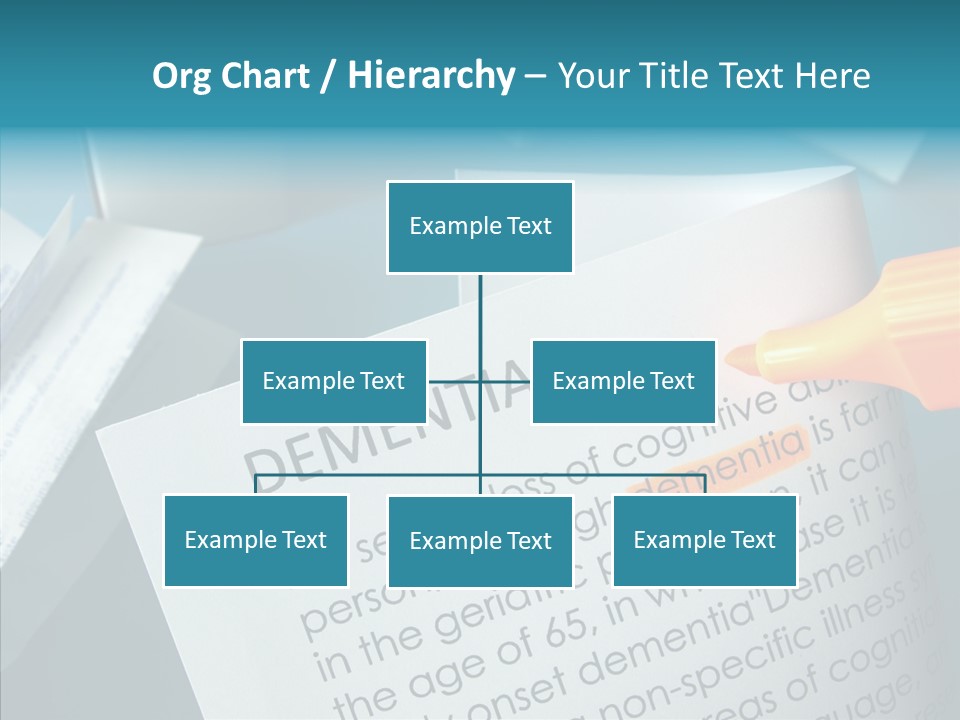 Living Word Loss PowerPoint Template