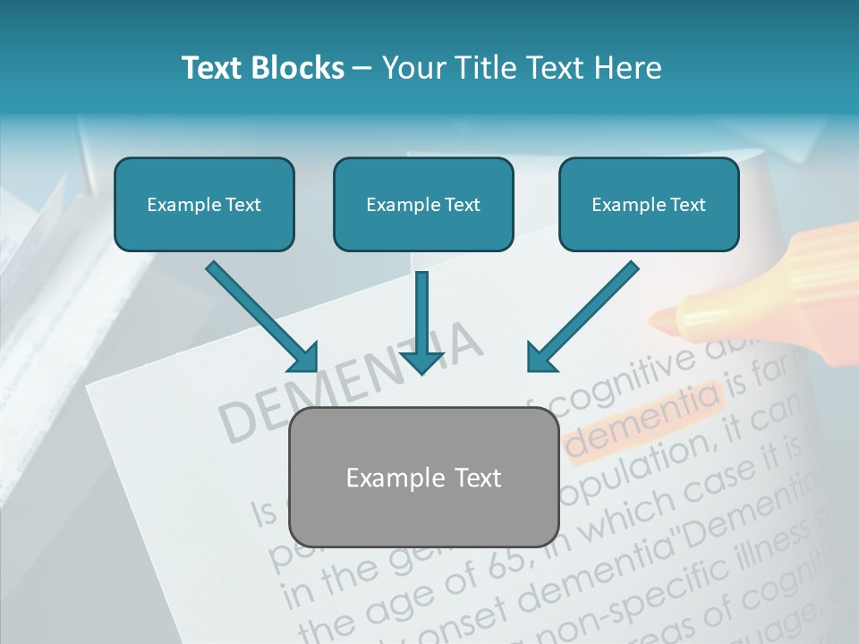 Living Word Loss PowerPoint Template