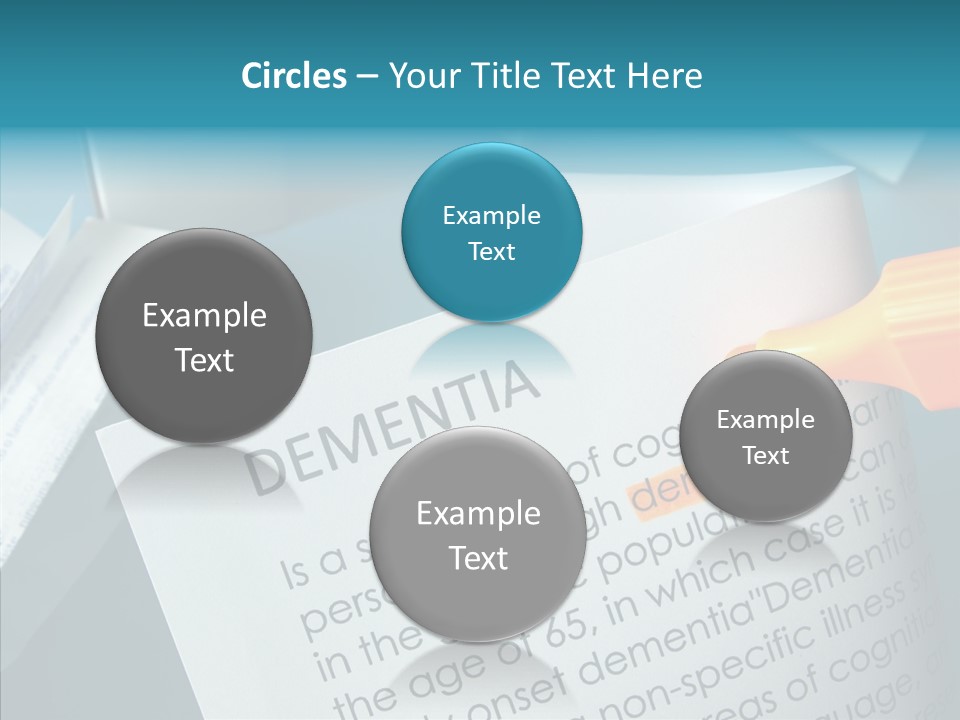 Living Word Loss PowerPoint Template