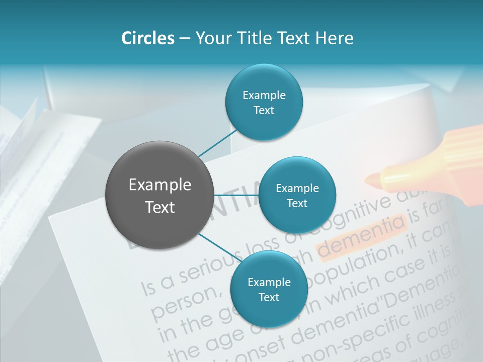 Living Word Loss PowerPoint Template
