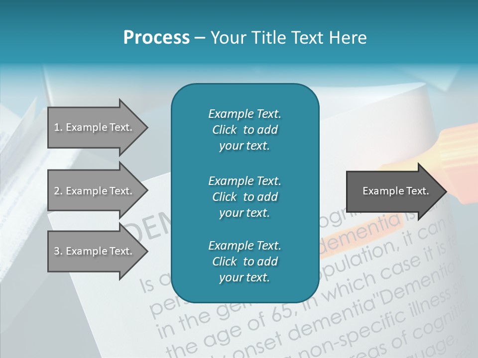 Living Word Loss PowerPoint Template
