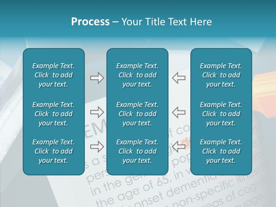 Living Word Loss PowerPoint Template