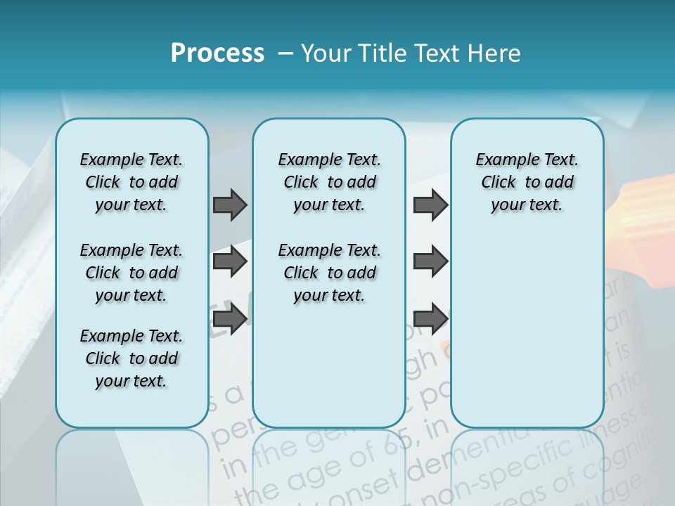 Living Word Loss PowerPoint Template
