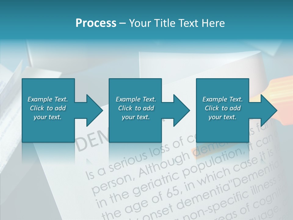 Living Word Loss PowerPoint Template