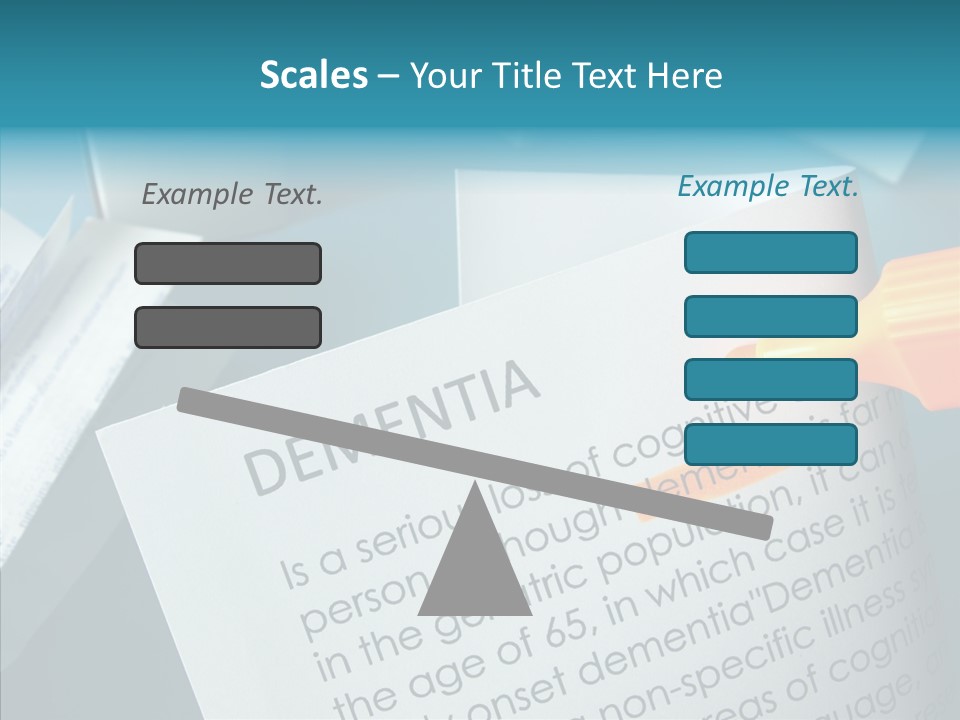 Living Word Loss PowerPoint Template