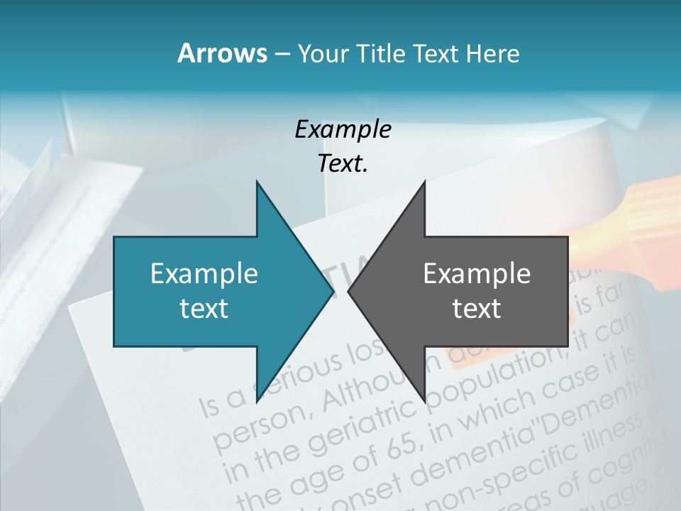 Living Word Loss PowerPoint Template