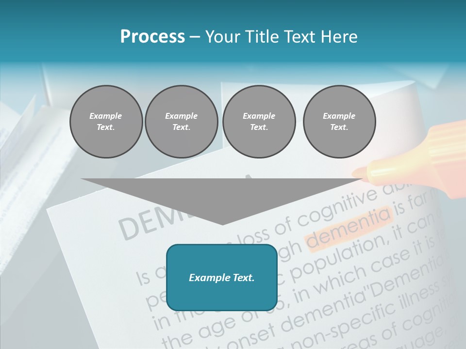 Living Word Loss PowerPoint Template