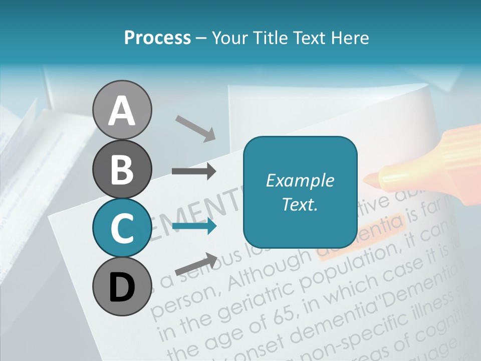 Living Word Loss PowerPoint Template