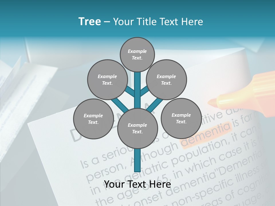 Living Word Loss PowerPoint Template