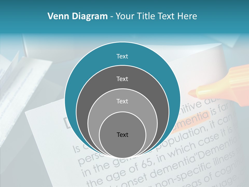Living Word Loss PowerPoint Template