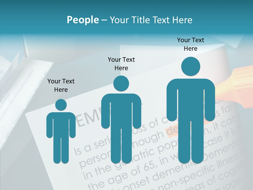 Living Word Loss PowerPoint Template