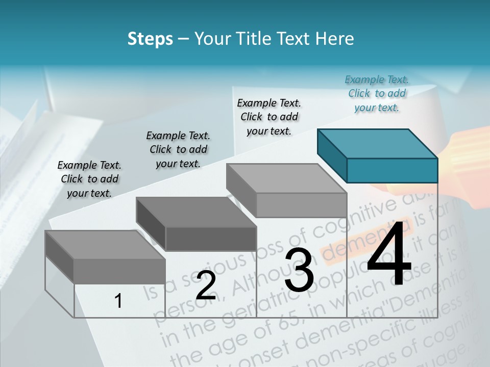Living Word Loss PowerPoint Template