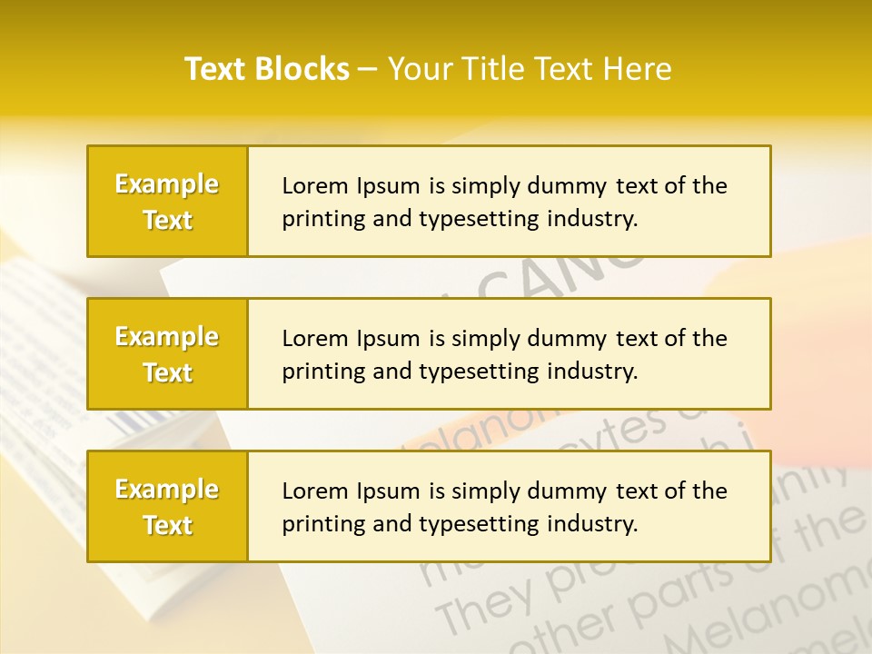 Medications Diagnosis Malignant PowerPoint Template