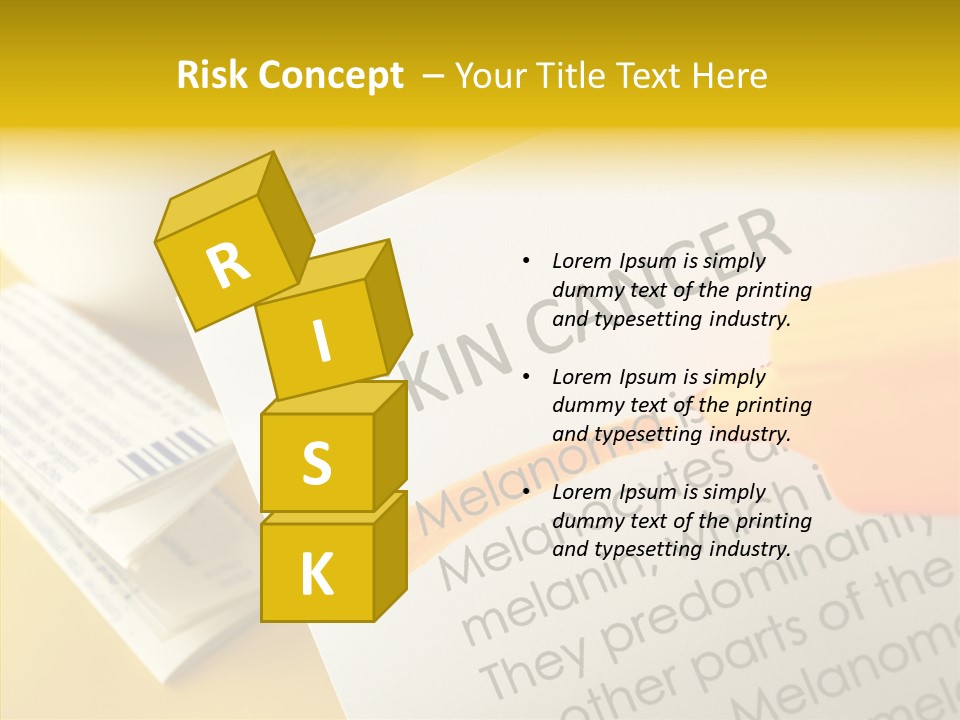Medications Diagnosis Malignant PowerPoint Template