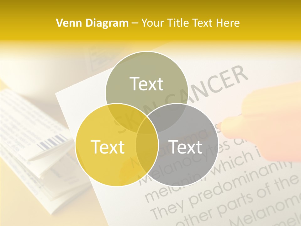 Medications Diagnosis Malignant PowerPoint Template