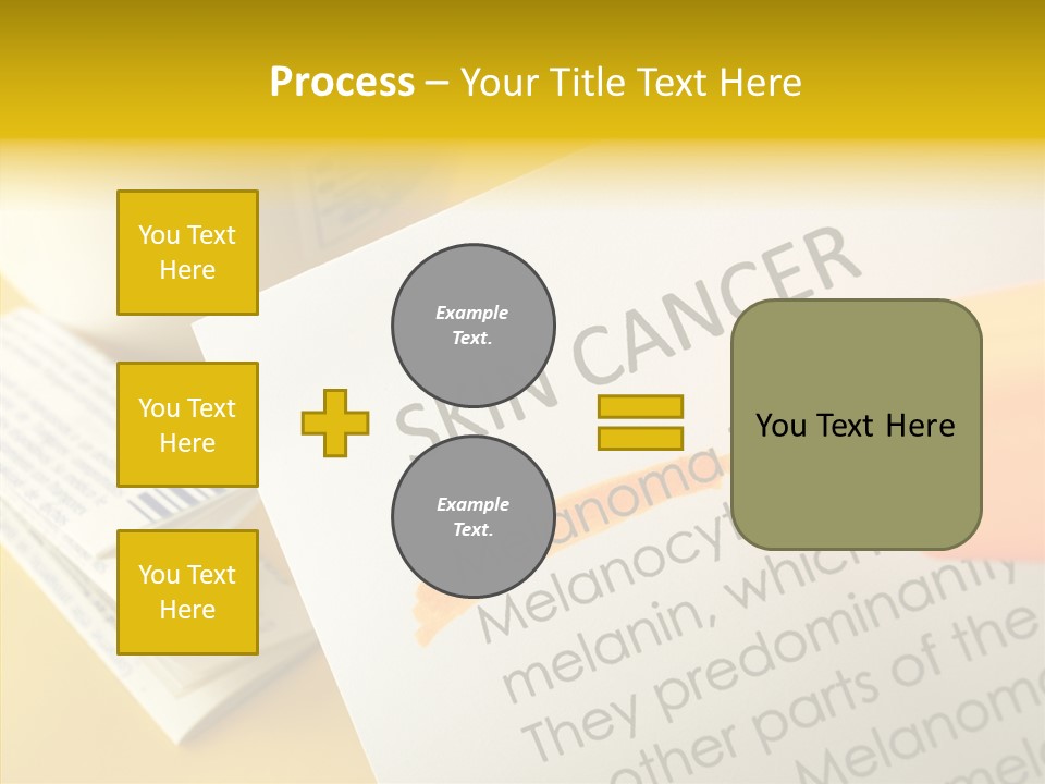 Medications Diagnosis Malignant PowerPoint Template