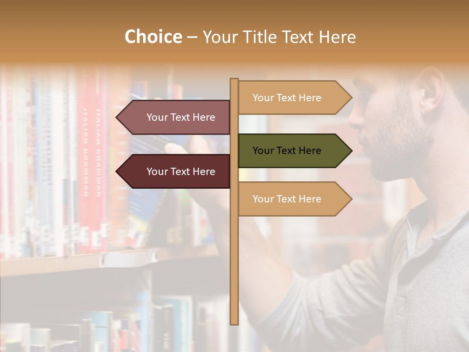 Choosing Beautiful Happy PowerPoint Template