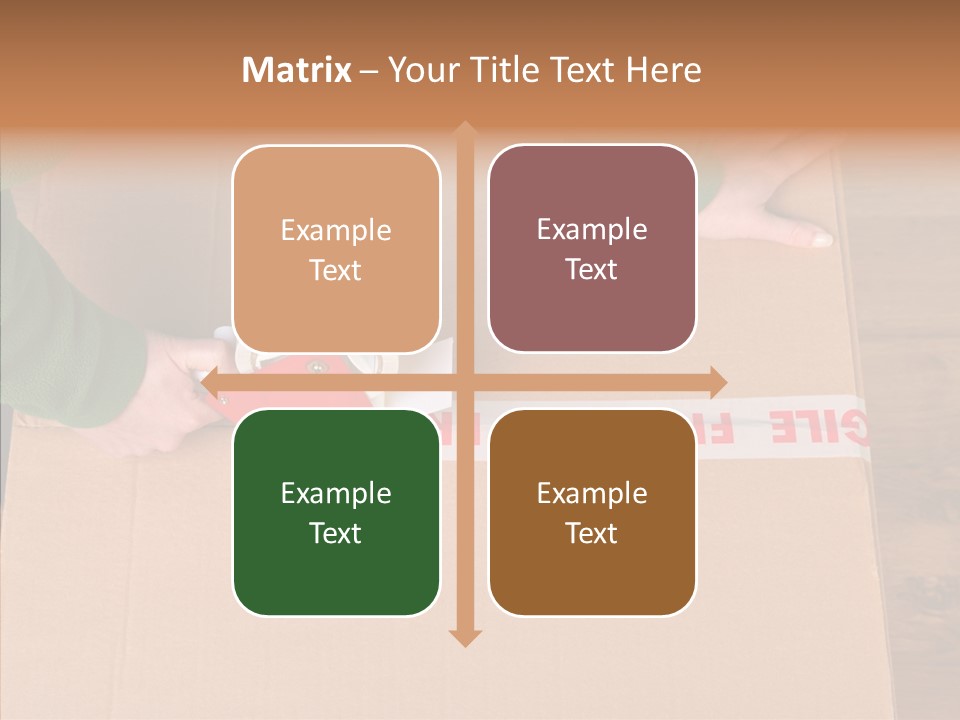 Moving House Box Preperation PowerPoint Template