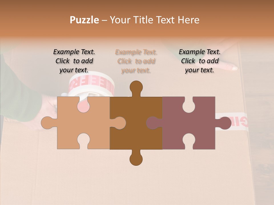 Moving House Box Preperation PowerPoint Template