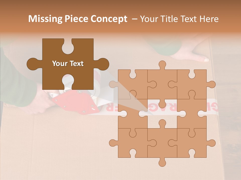 Moving House Box Preperation PowerPoint Template