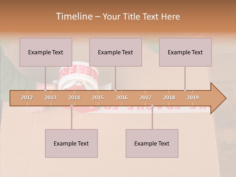 Moving House Box Preperation PowerPoint Template
