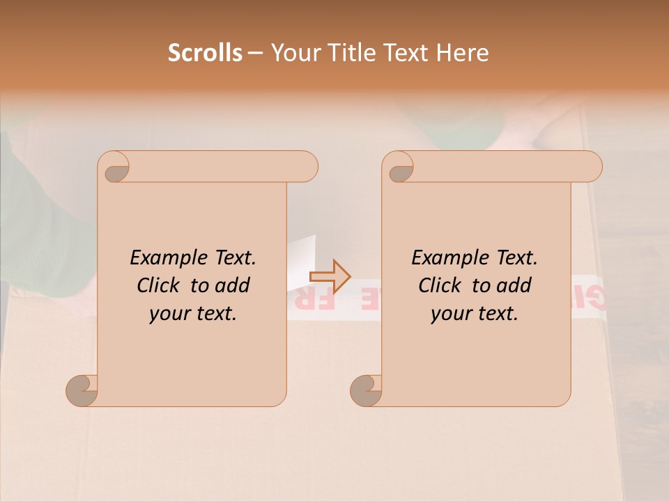 Moving House Box Preperation PowerPoint Template