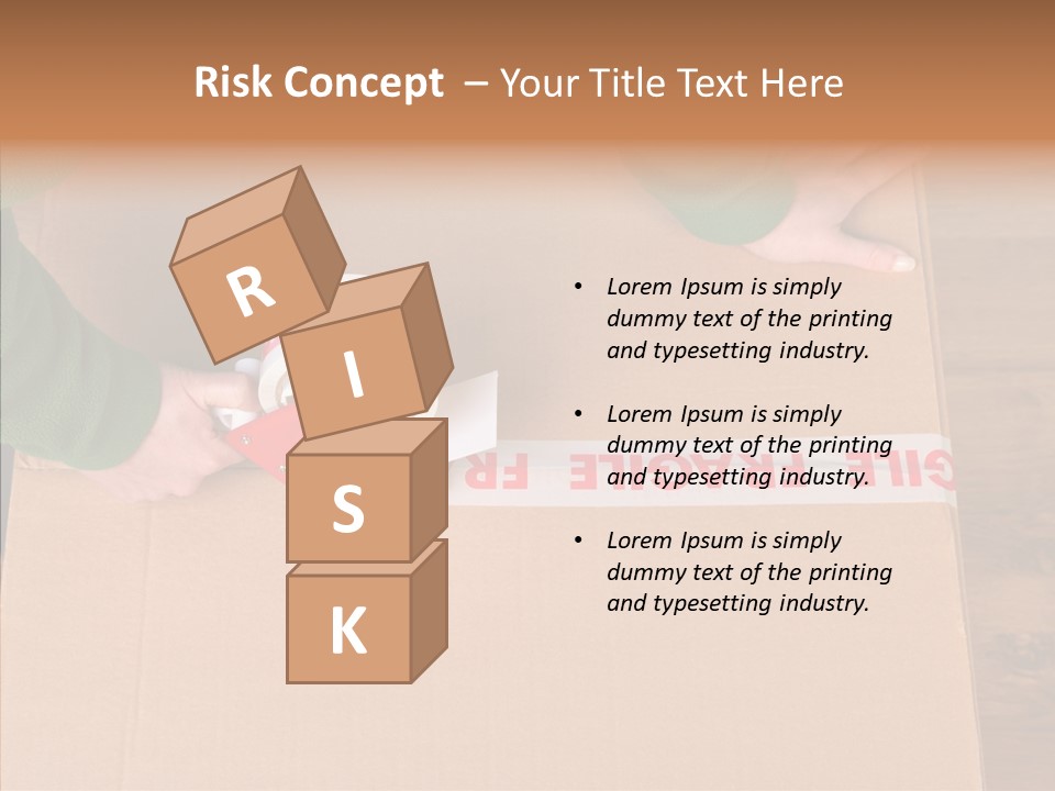 Moving House Box Preperation PowerPoint Template