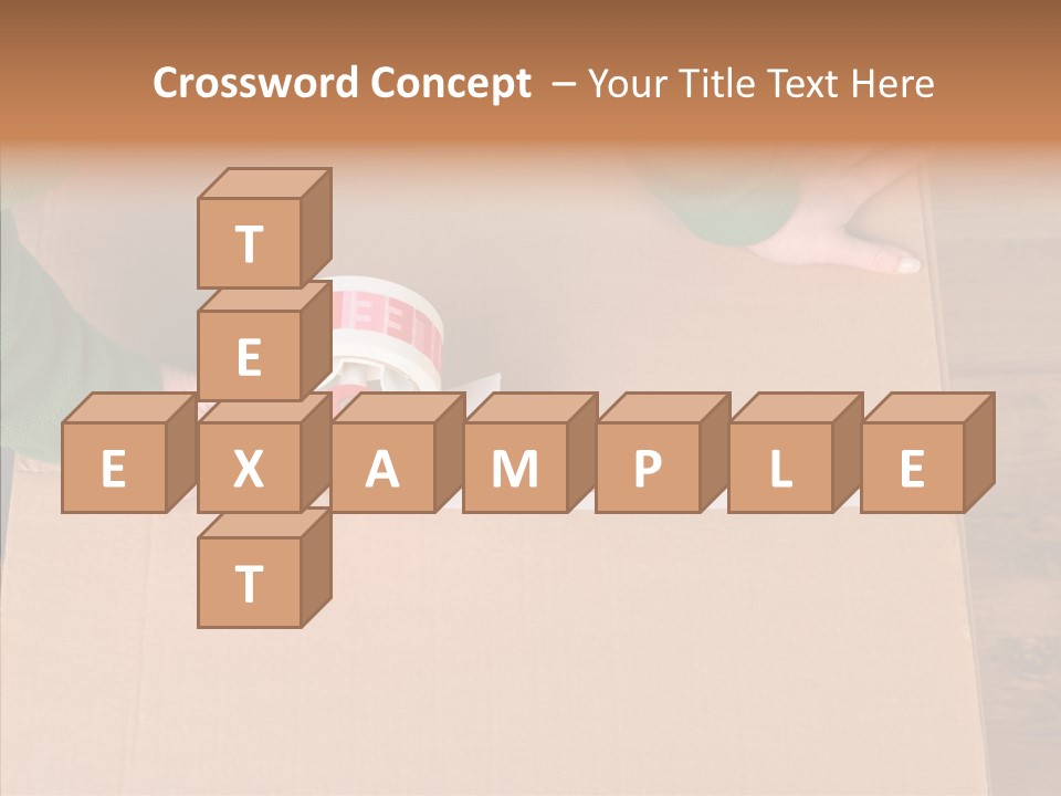 Moving House Box Preperation PowerPoint Template