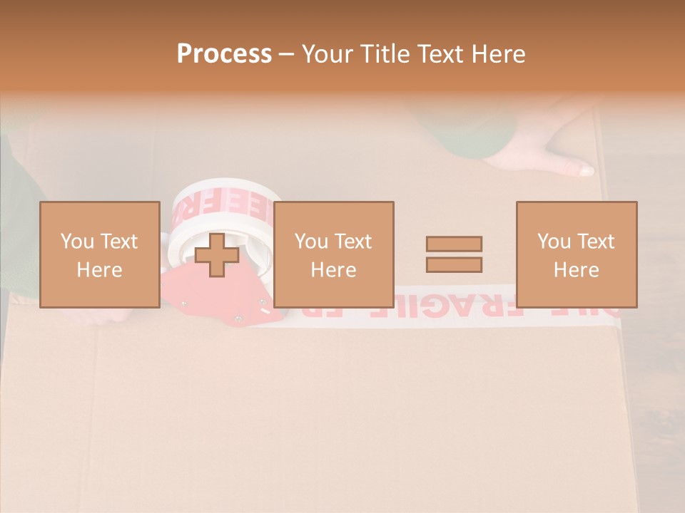Moving House Box Preperation PowerPoint Template