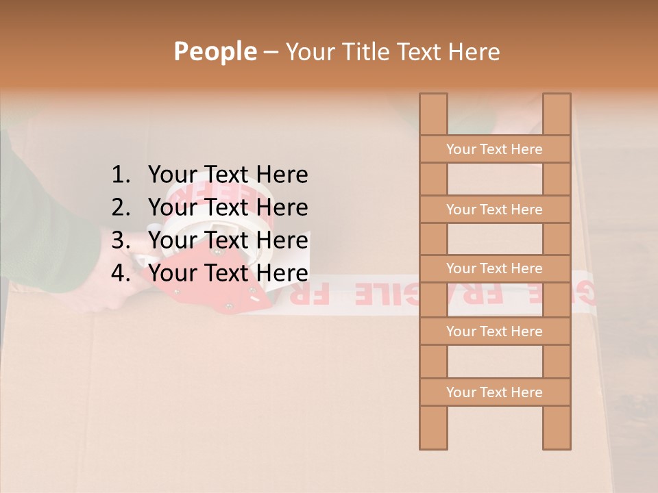 Moving House Box Preperation PowerPoint Template