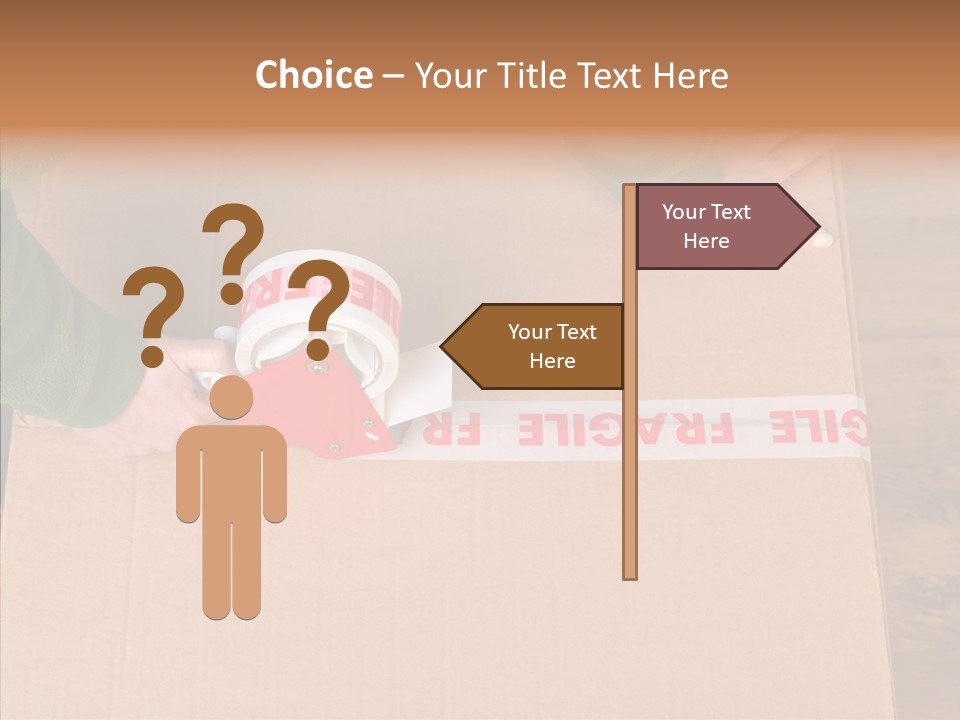 Moving House Box Preperation PowerPoint Template