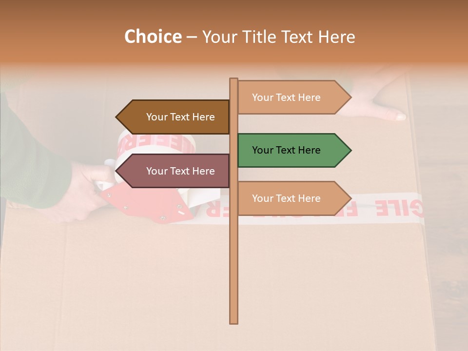 Moving House Box Preperation PowerPoint Template