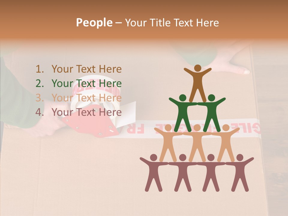 Moving House Box Preperation PowerPoint Template