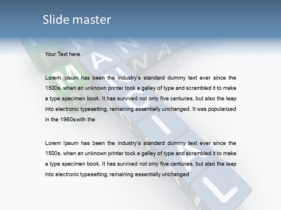 Program Word Global PowerPoint Template