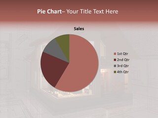 Cut Table Sofa PowerPoint Template