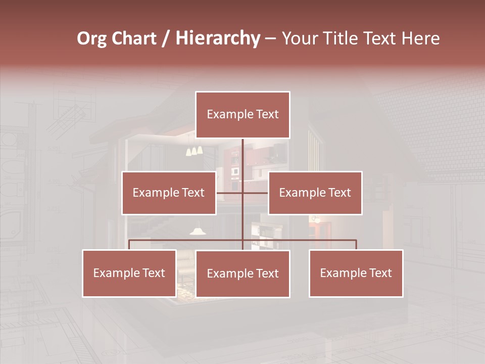 Cut Table Sofa PowerPoint Template