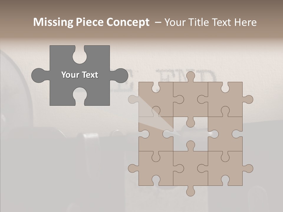 Old Past Antique PowerPoint Template