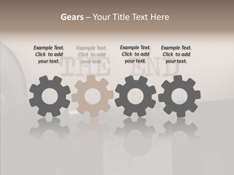 Old Past Antique PowerPoint Template