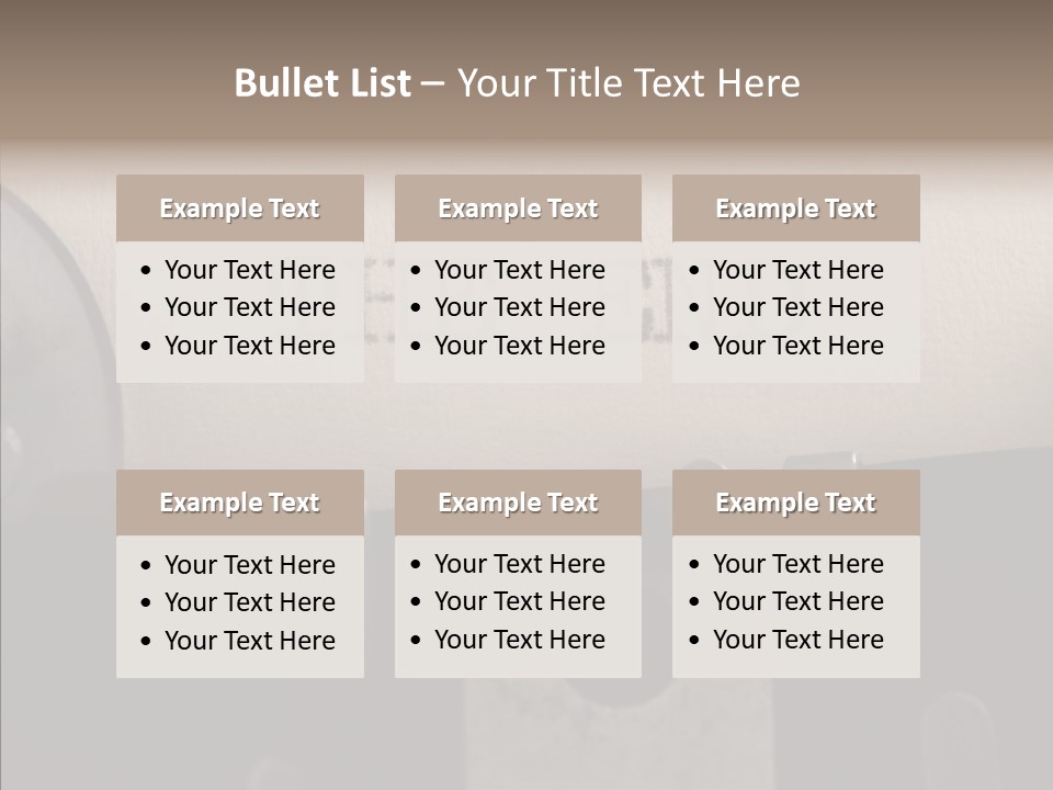 Old Past Antique PowerPoint Template