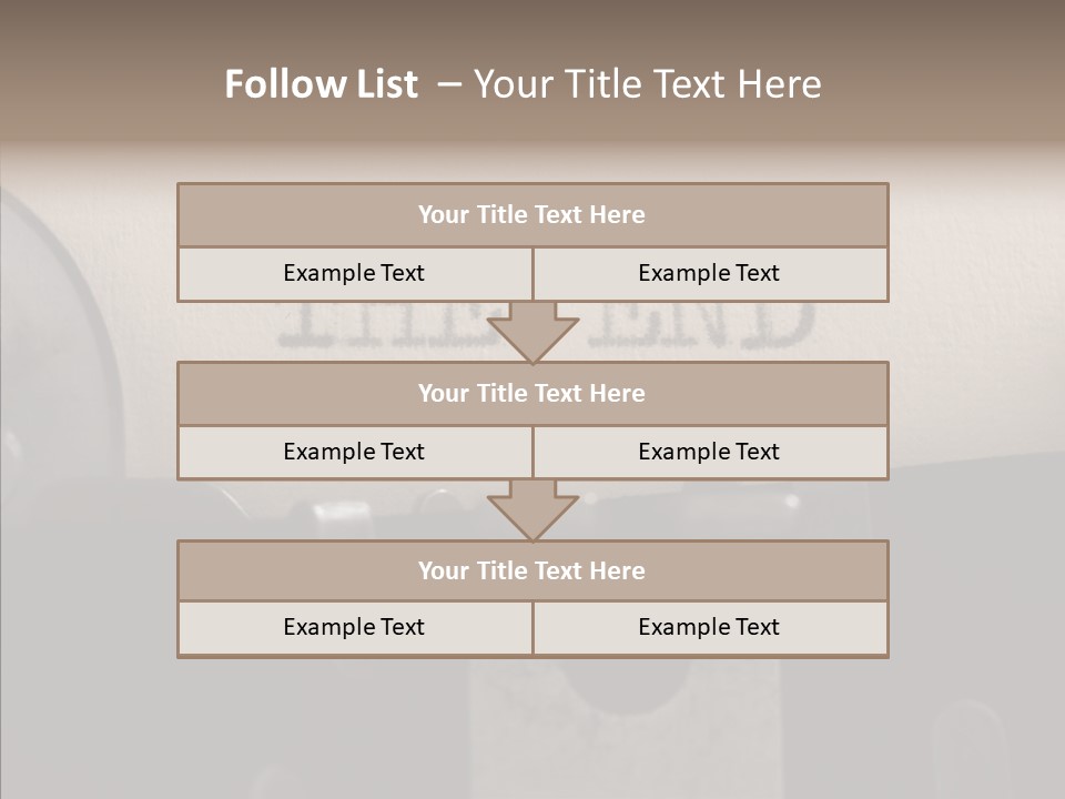 Old Past Antique PowerPoint Template