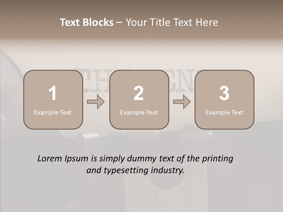 Old Past Antique PowerPoint Template