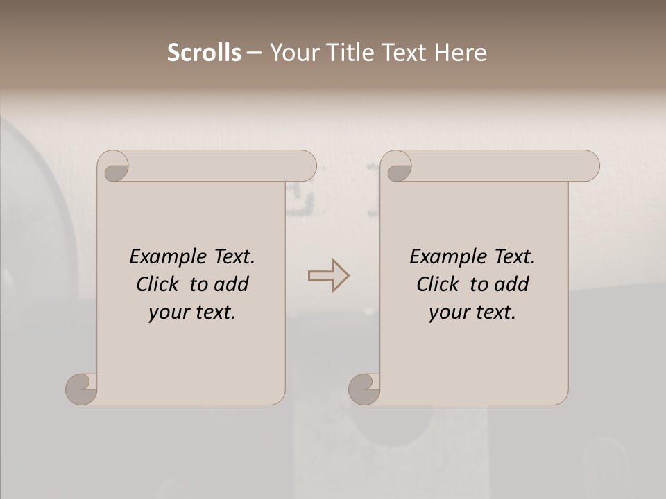 Old Past Antique PowerPoint Template