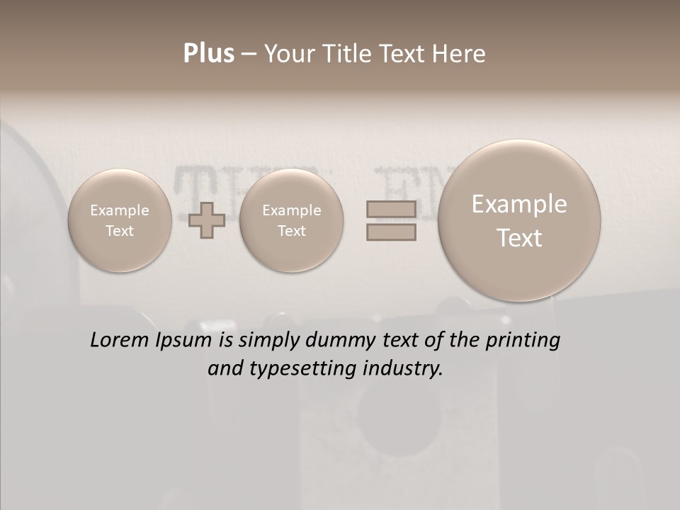Old Past Antique PowerPoint Template