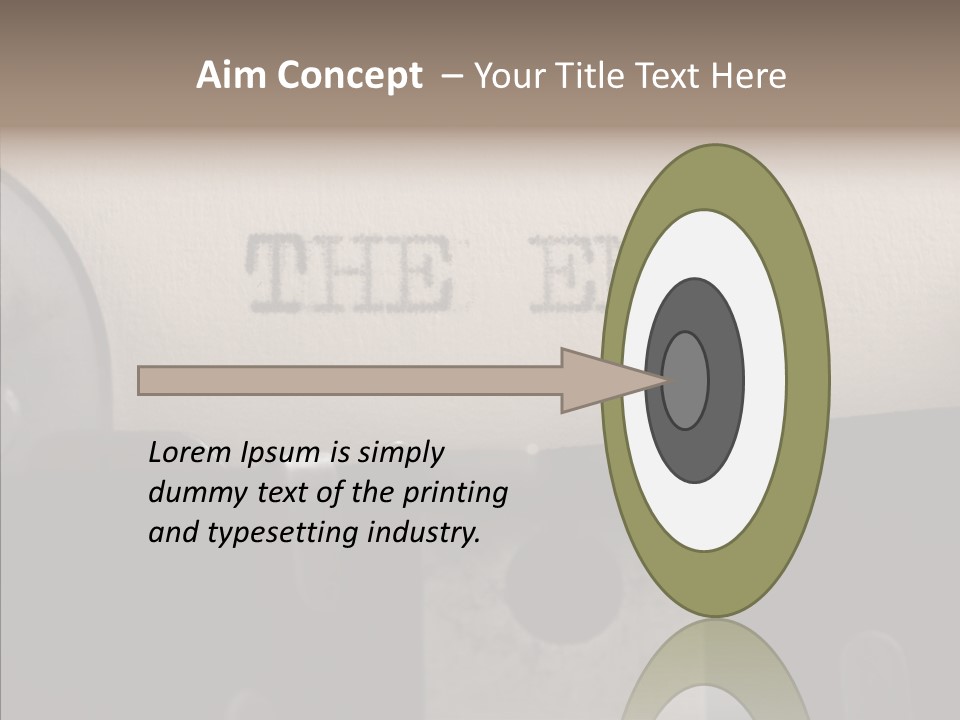 Old Past Antique PowerPoint Template